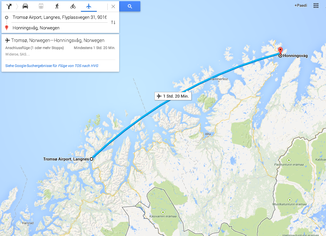 tromso-honningsvag-flug
